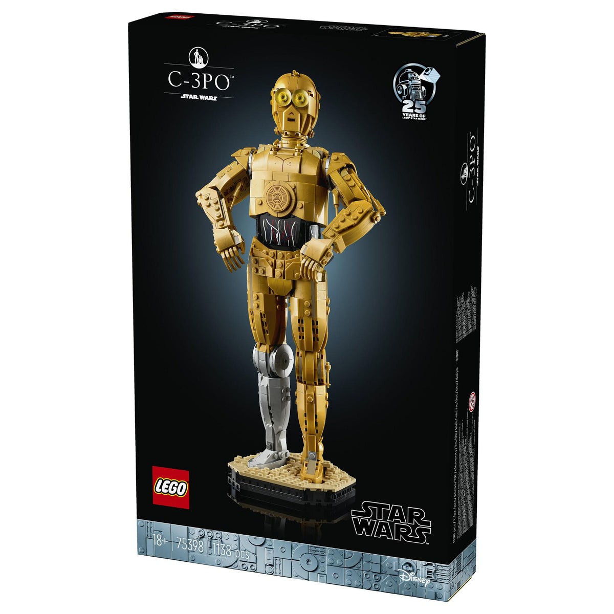 LEGO Star Wars C-3PO - ein baubarer Droide 75398