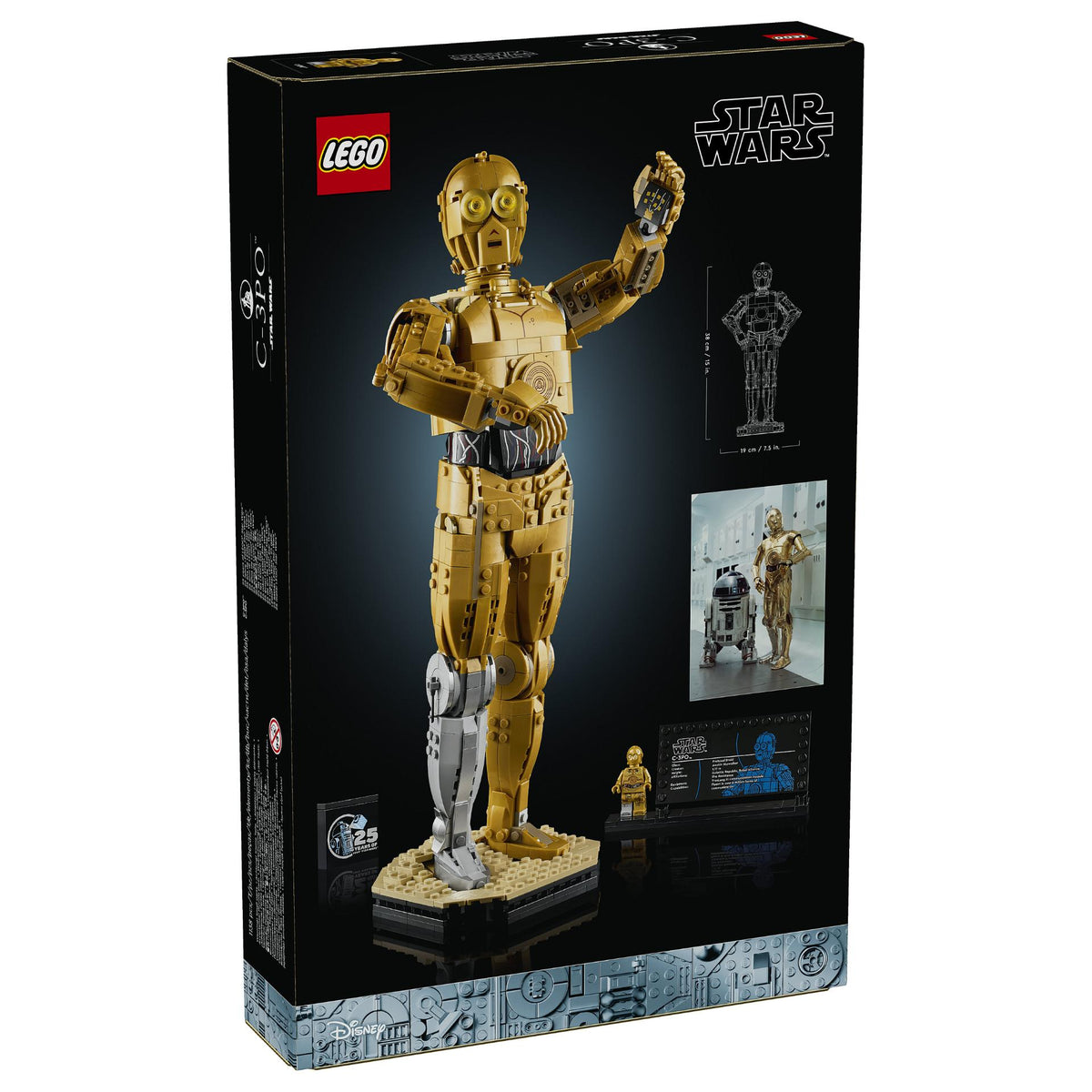 LEGO Star Wars C-3PO - ein baubarer Droide 75398