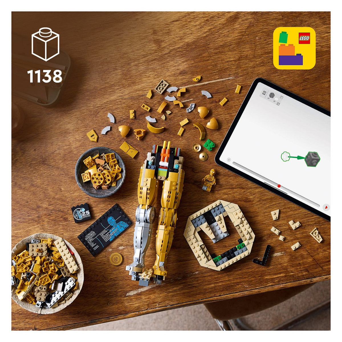 LEGO Star Wars C-3PO - ein baubarer Droide 75398