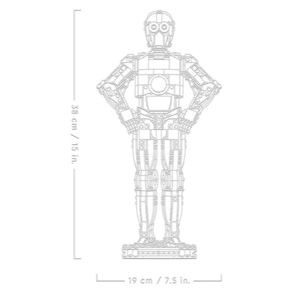 LEGO Star Wars C-3PO - ein baubarer Droide 75398