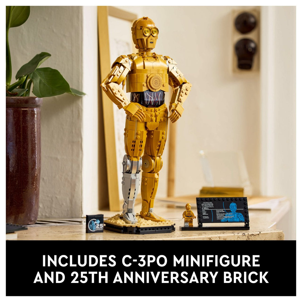 LEGO Star Wars C-3PO - ein baubarer Droide 75398