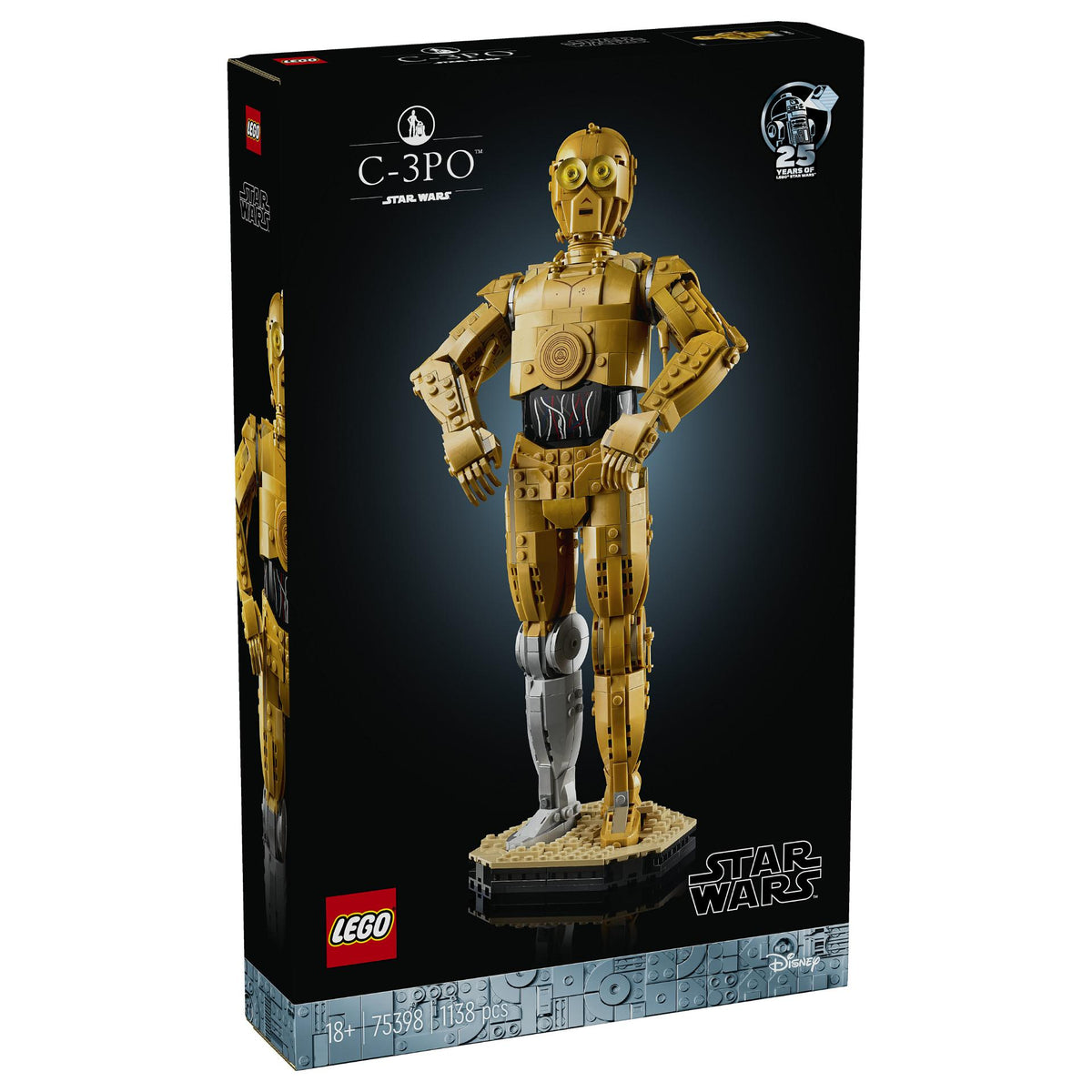 LEGO Star Wars C-3PO - ein baubarer Droide 75398