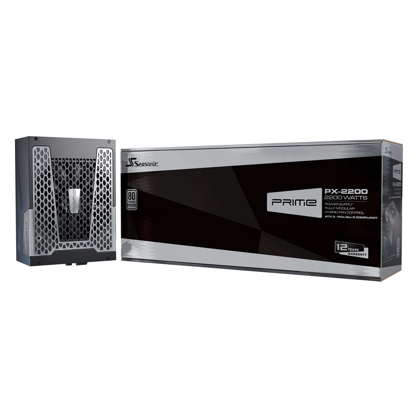 2200W Seasonic Prime PX-2200 ATX30 Modular Platin