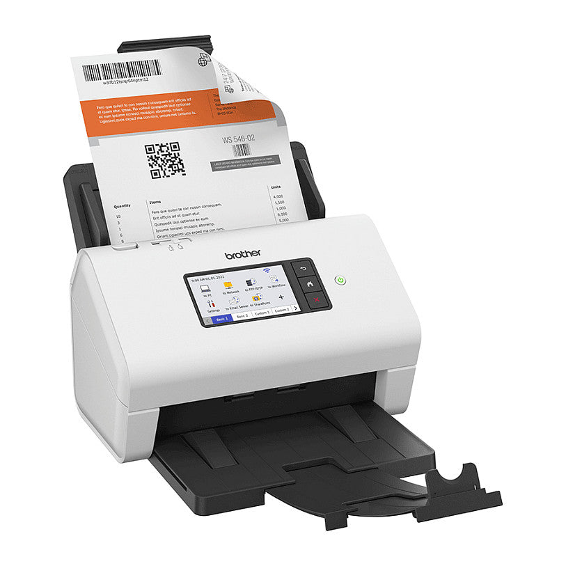 Brother ADS-4900W Dokumentenscanner 60 S./Min. USB 3.0 LAN WLAN ADF Duplex