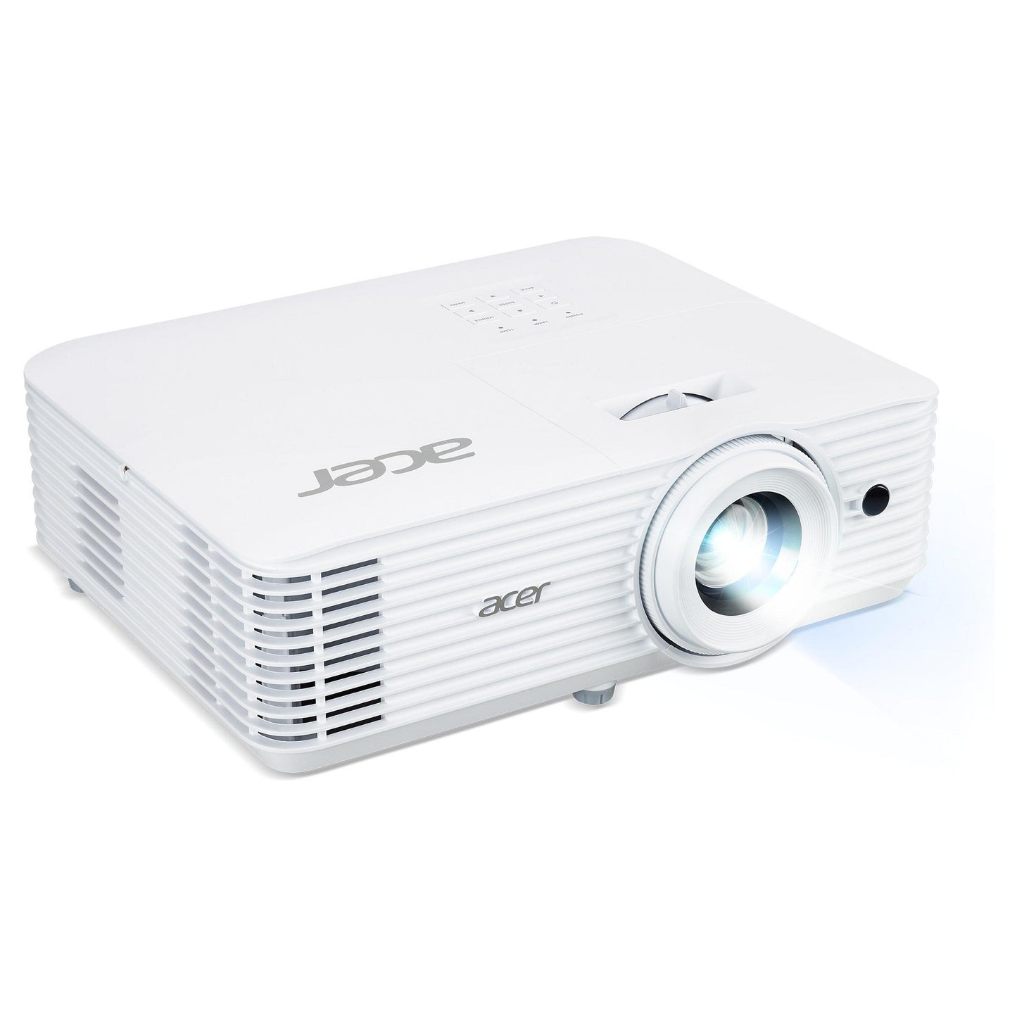 (3840x2160) Acer P5827a DLP 4000-Lumen 16:9 2xHDMI USB A Speaker 4K UHD White