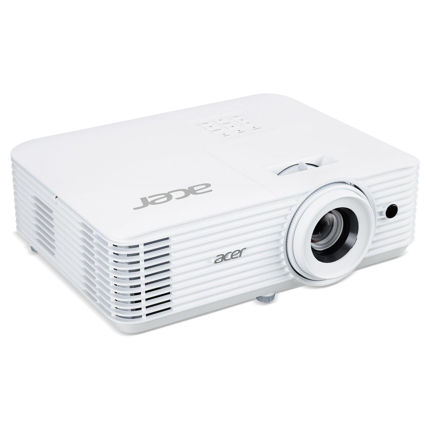 (3840x2160) Acer P5827a DLP 4000-Lumen 16:9 2xHDMI USB A Speaker 4K UHD White