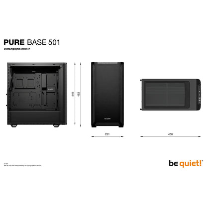 Midi be quiet! PURE BASE 501 Black