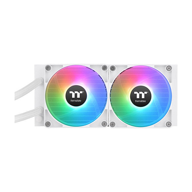 K Cooler Wasserkühlung Thermaltake TH240 V2 Ultra ARGB Sync CPU Liquid Cooler Snow Edition All-In-One