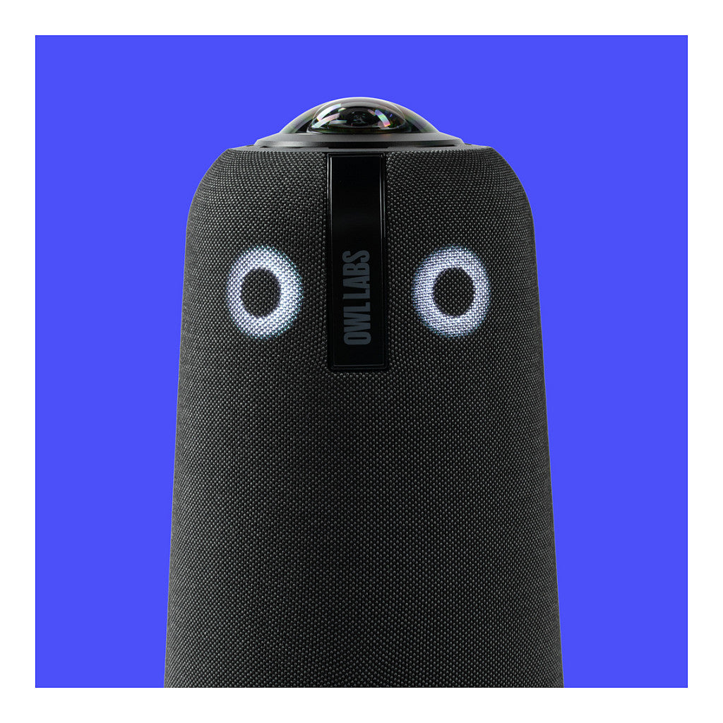 Owl Labs Meeting Owl 4+ 360-Degree 4K Smart Video Conference Camera Microphone and Speaker