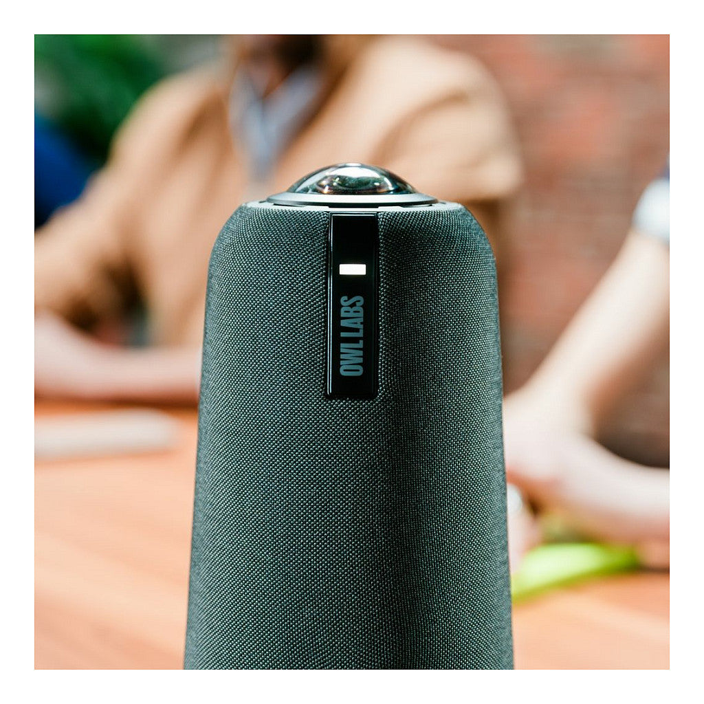 Owl Labs Meeting Owl 4+ 360-Degree 4K Smart Video Conference Camera Microphone and Speaker