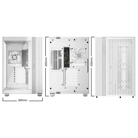 Midi be quiet! Light Base 600 LX white