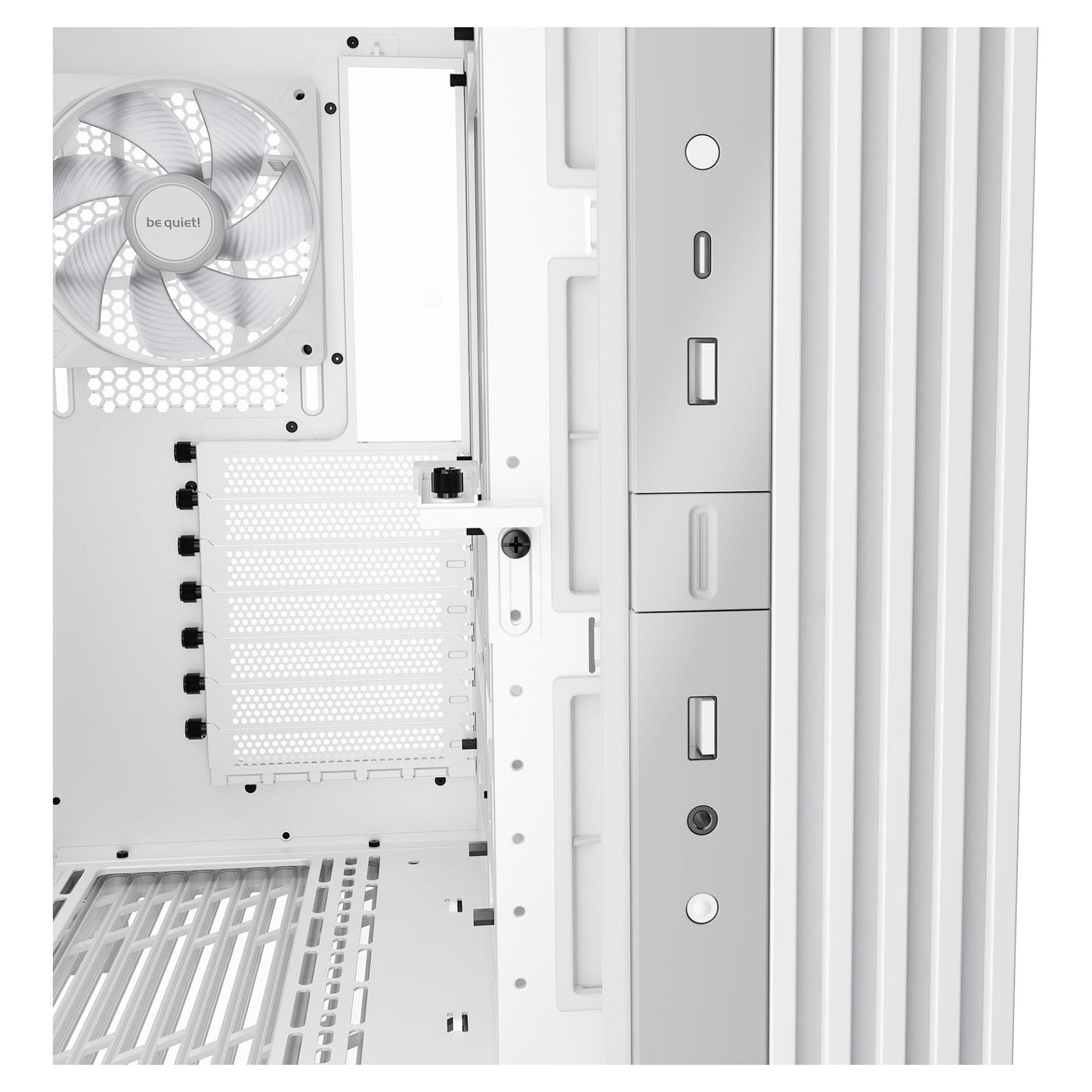 Midi be quiet! Light Base 600 LX white