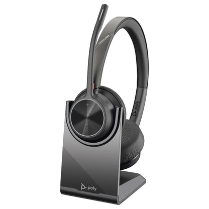 HP Poly Voyager 4320 Microsoft Teams Certified Headset +BT dongle + Charging Station