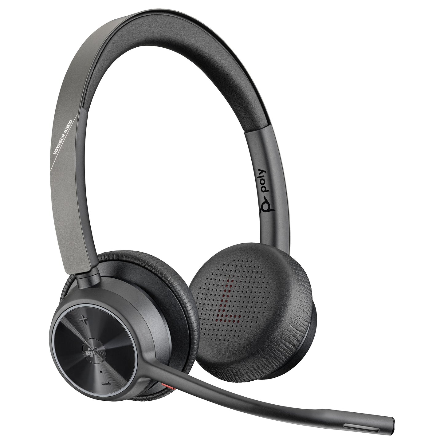 HP Poly Voyager 4320-M Microsoft Teams Certified USB-C Headset +BT700 dongle +Charging Stand (218479-01)