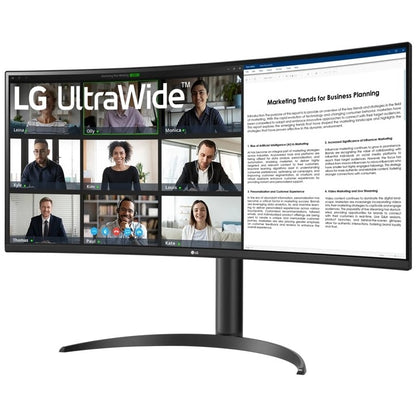 86,42cm/34" (3440x1440) LG Ultra Wide Curved 34WR55QK-B.AEU WQHD HDR10 5ms 2xHDMI DP USB-C