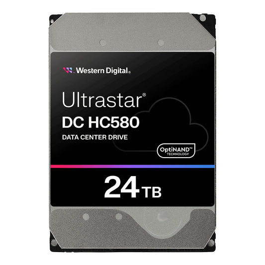 24TB WD Ultrastar DC HC580 7200RPM 512MB
