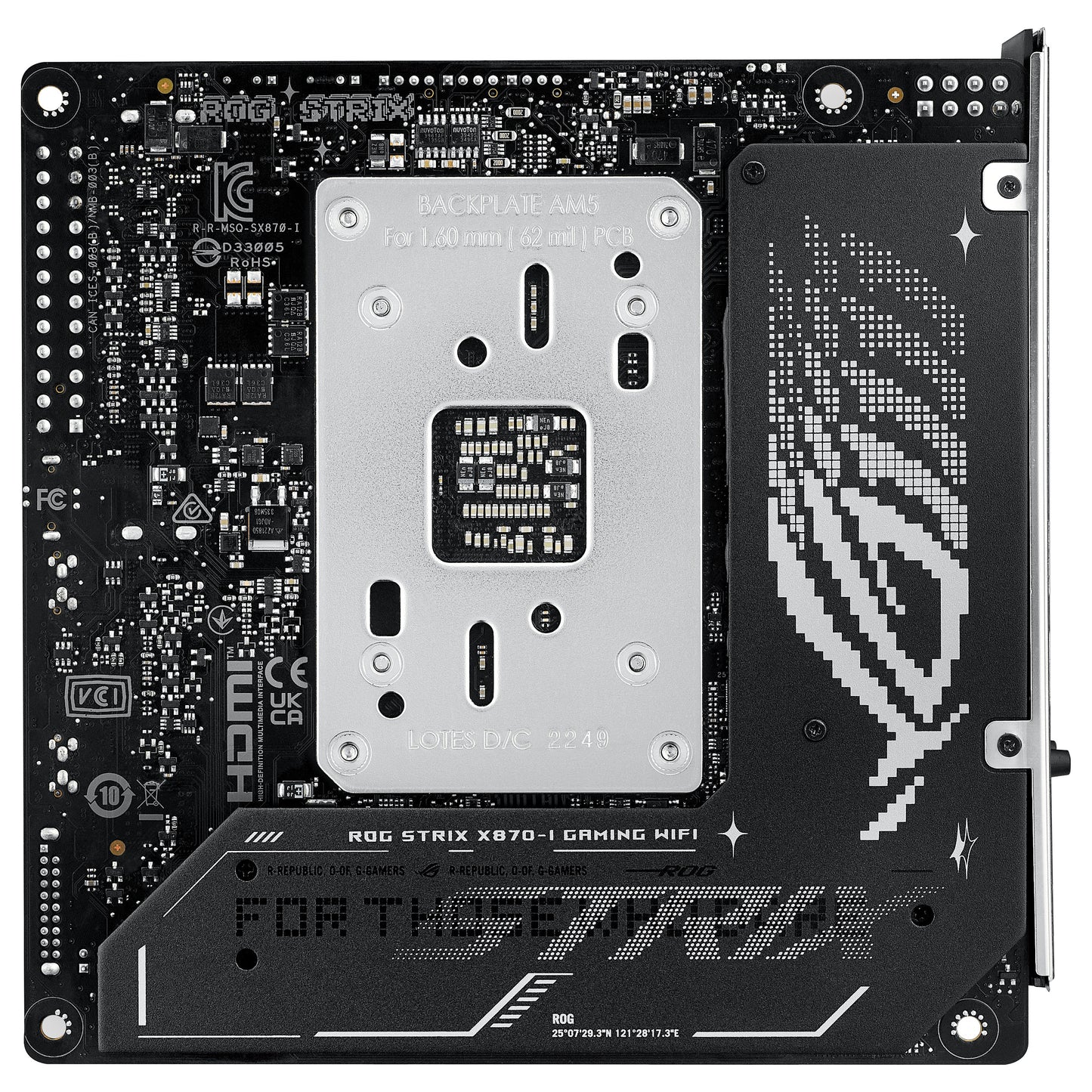 AM5 ASUS ROG STRIX X870-I Gaming WIFI ITX