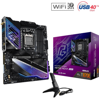 ASROCK X870E Nova WiFi (AM5) (D)