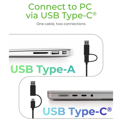 ICY BOX IB-180MS-C31 USB-C/USB-A 3.2 DockingStation für M.2 NVMe SSD und 3.5"/2.5" SATA HDD