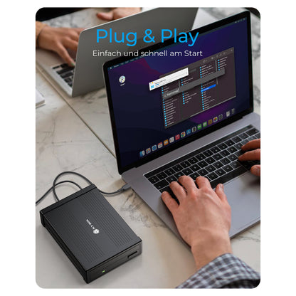 ICY BOX IB-525-U3 Externes USB-B 3.2 Gehäuse für 5,25" SATA Laufwerk