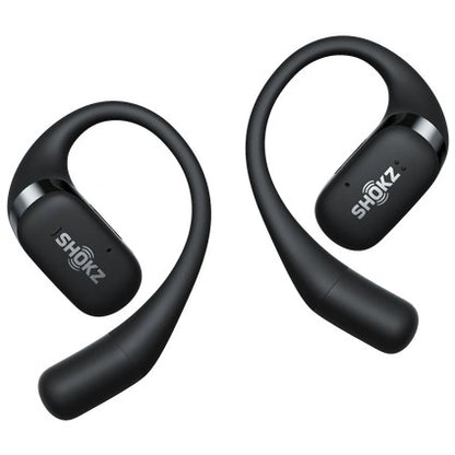 Shokz OpenFit Black Bluetooth Wireless Bone Conduction Headset