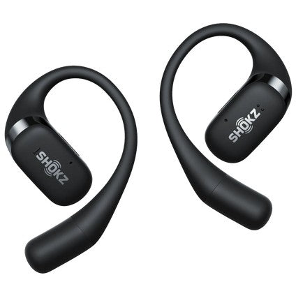 Shokz OpenFit Black Bluetooth Wireless Bone Conduction Headset