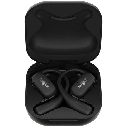 Shokz OpenFit Black Bluetooth Wireless Bone Conduction Headset