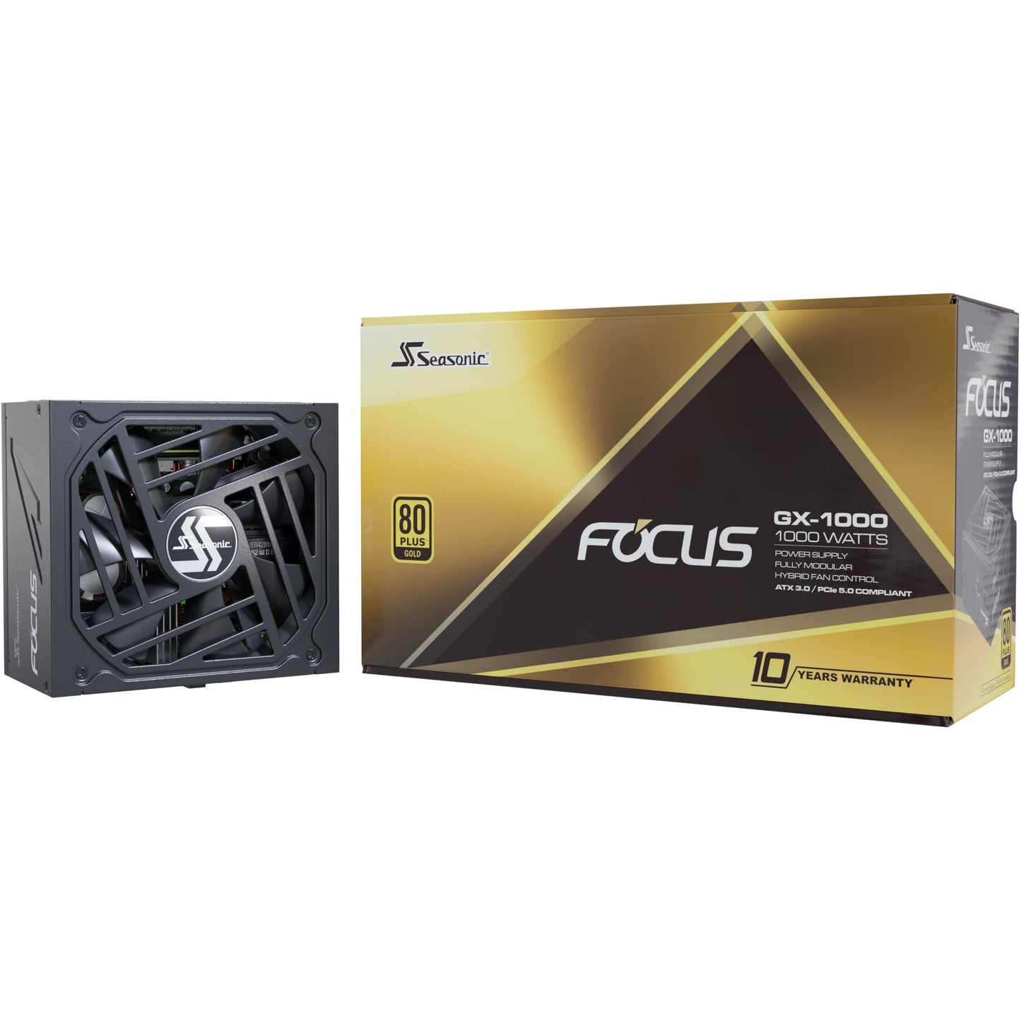 1000W Seasonic Focus-GX-1000 ATX 3.1 80+ Gold