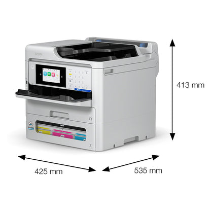 T Epson WorkForce Pro EM-C800RDWF Multifunktionsdrucker USB LAN WLAN 4800 x 1200 dpi 25 Seiten/Min