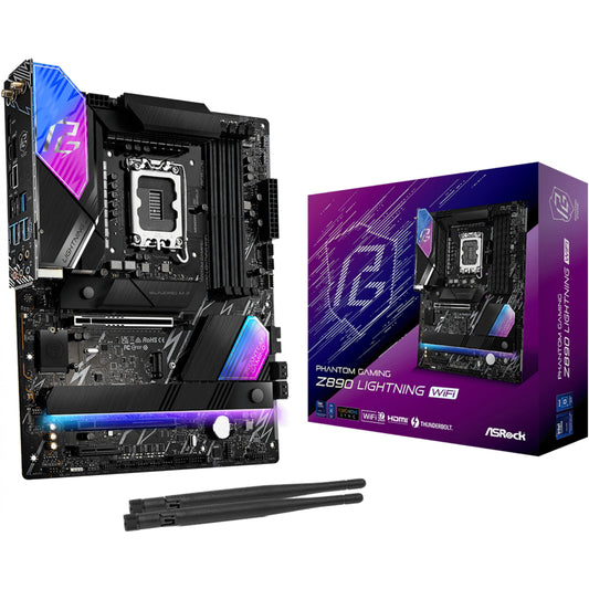 1851 ASRock Z890 Phantom Gaming Lightning Wifi DDR5