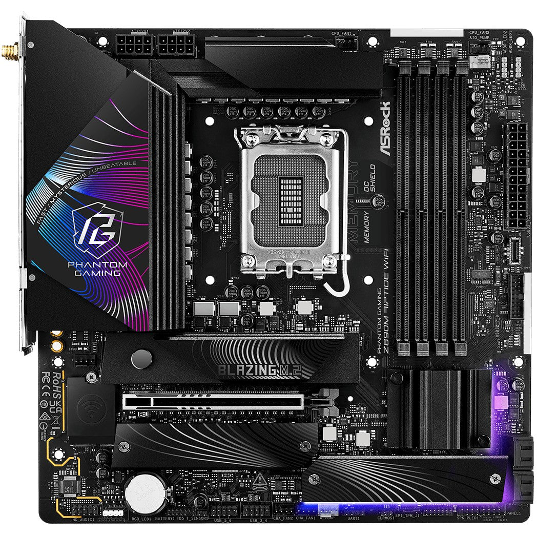 1851 ASRock Z890M Phantom Gaming Riptide Wifi DDR5