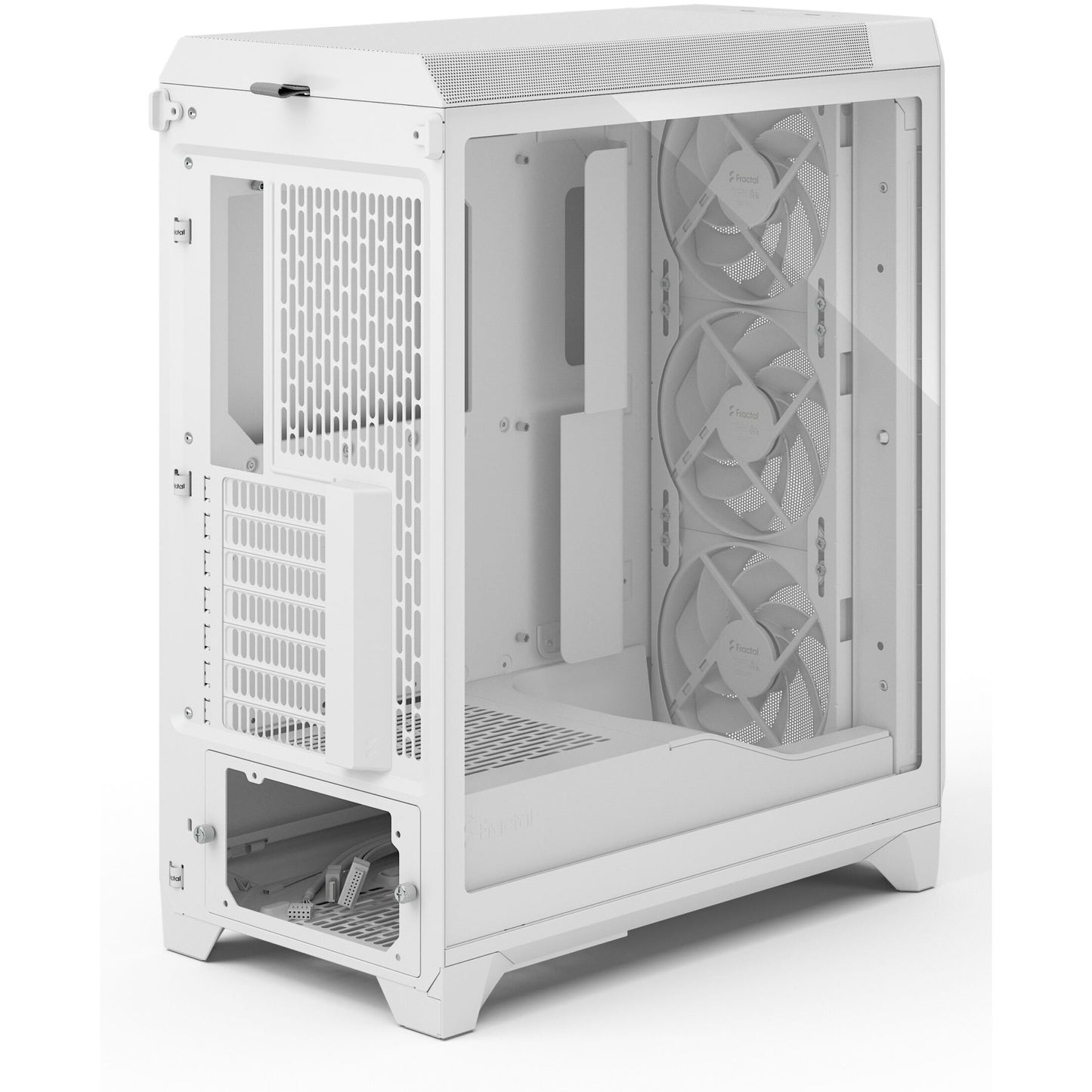 Midi Fractal Design Meshify 3 White TG Clear Tint