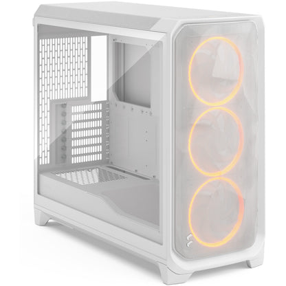 Midi Fractal Design Meshify 3 XL White RGB TG Light Tint