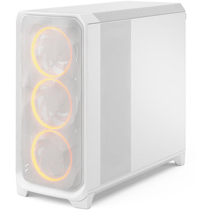Midi Fractal Design Meshify 3 XL White RGB TG Light Tint