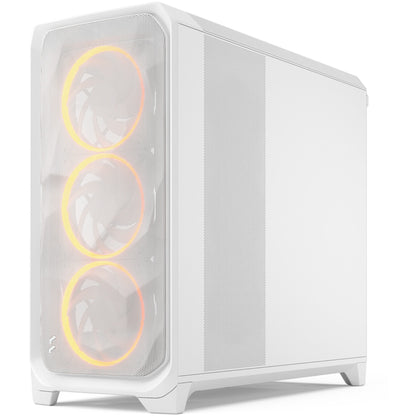 Midi Fractal Design Meshify 3 XL White RGB TG Light Tint