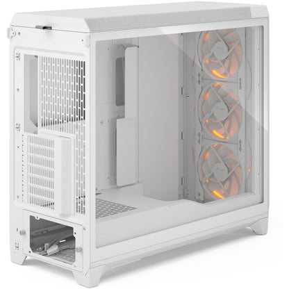 Midi Fractal Design Meshify 3 XL White RGB TG Light Tint