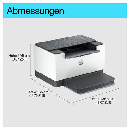 L HP LaserJet M209d S/W-Laserdrucker A4 29 S./Min Duplex 150 Blatt