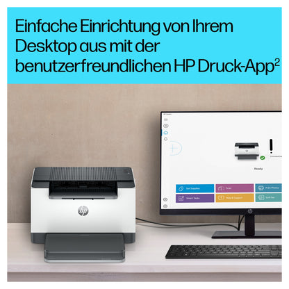 L HP LaserJet M209d S/W-Laserdrucker A4 29 S./Min Duplex 150 Blatt
