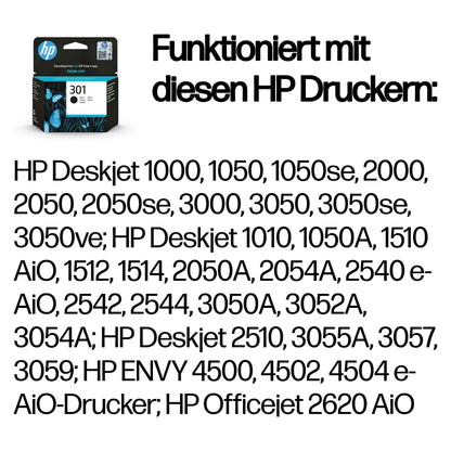 HP Tinte 301 CH561EE Schwarz