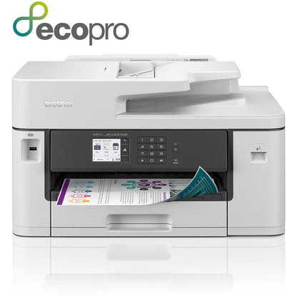 T Brother MFC-J5340DWE EcoPro Tinte-Multifunktionsdrucker 4in1 A3 LAN WLAN Duplex ADF