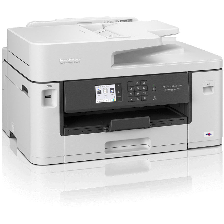 T Brother MFC-J5340DWE EcoPro Tinte-Multifunktionsdrucker 4in1 A3 LAN WLAN Duplex ADF