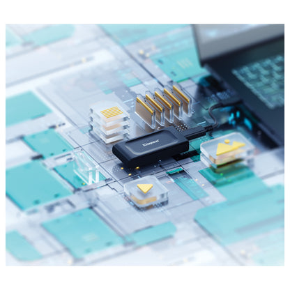 1TB Kingston XS1000 USB 3.2 Gen2 Black