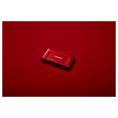 1TB Kingston XS1000 USB 3.2 Gen2 Red