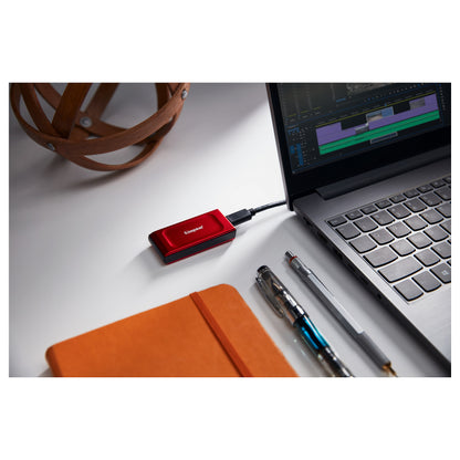 1TB Kingston XS1000 USB 3.2 Gen2 Red