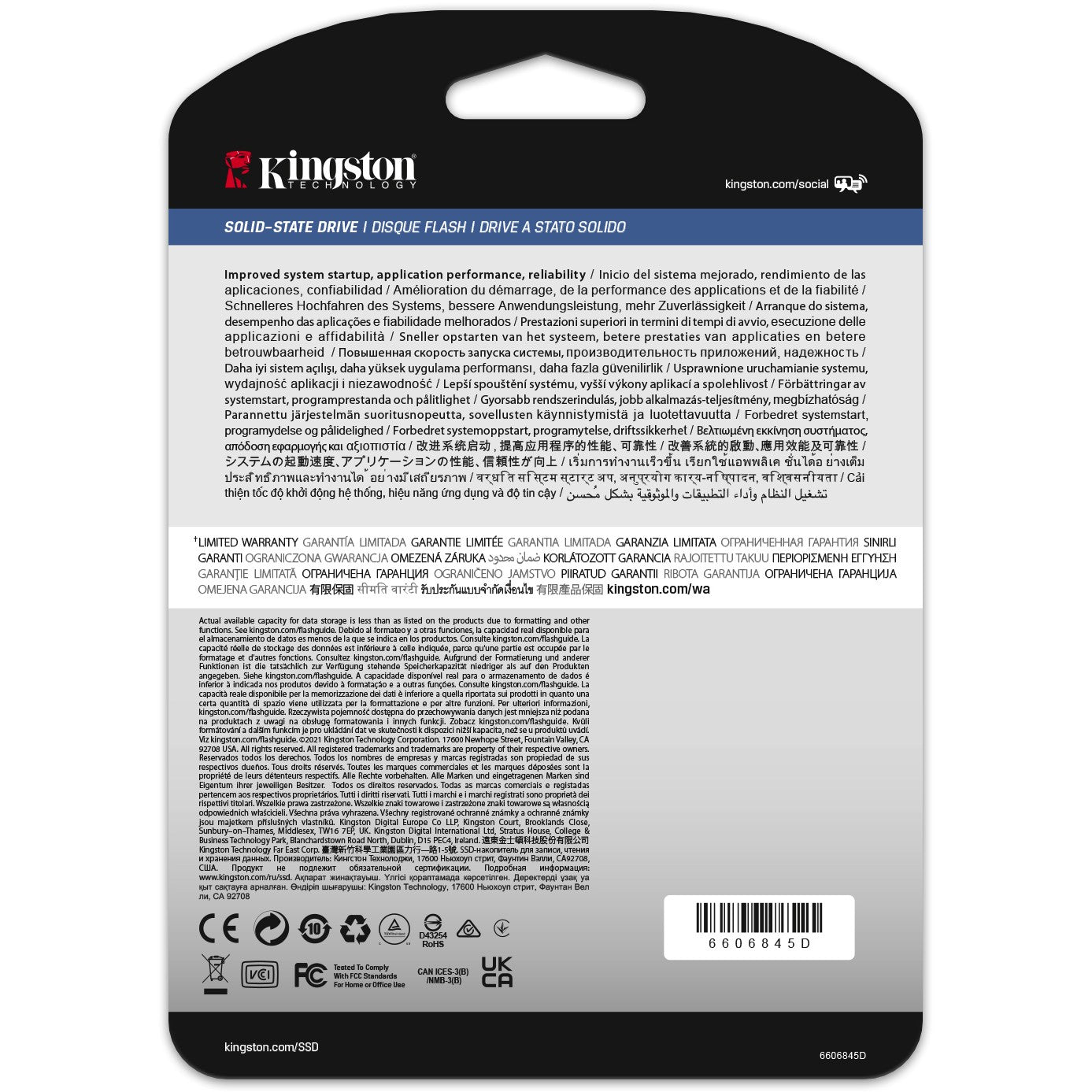 Ent. 2,5" 3.84TB Kingston DC600M