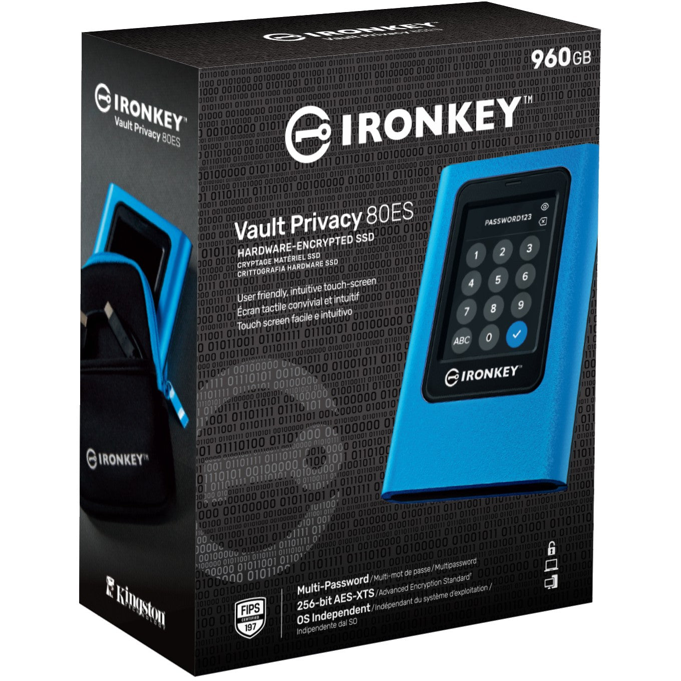 960GB Kingston IronKey Vault Privacy 80 USB 3.2 Gen 1