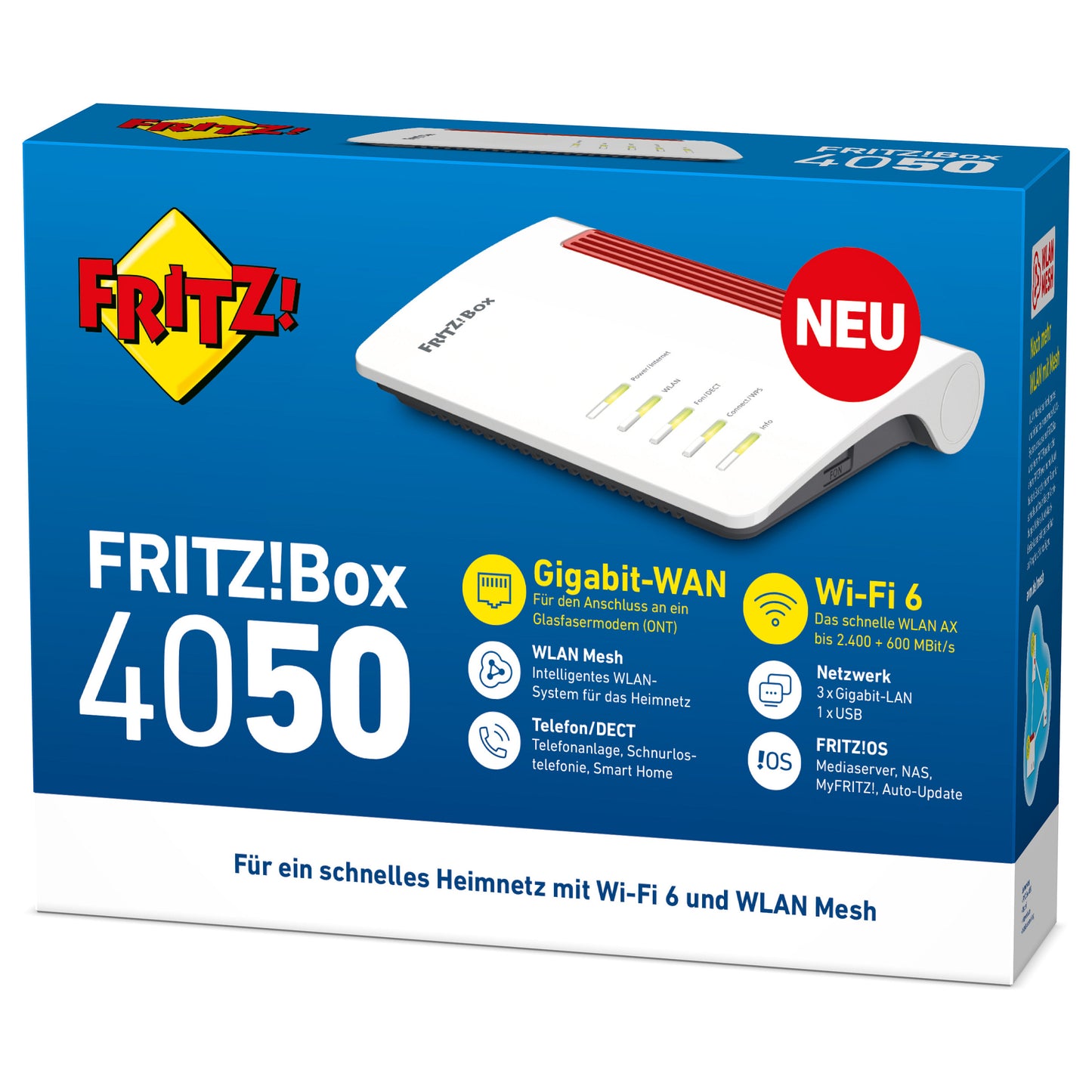 AVM Fritz!Box 4050 AX Wifi-6