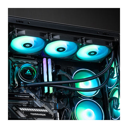 K Cooler Wasserkühlung Chieftec Iceberg 360 RGB multi Cooler | 1700; 1200; 1150; 1151; 1155; 1156; 1851; AM5/4/3+/2+/2