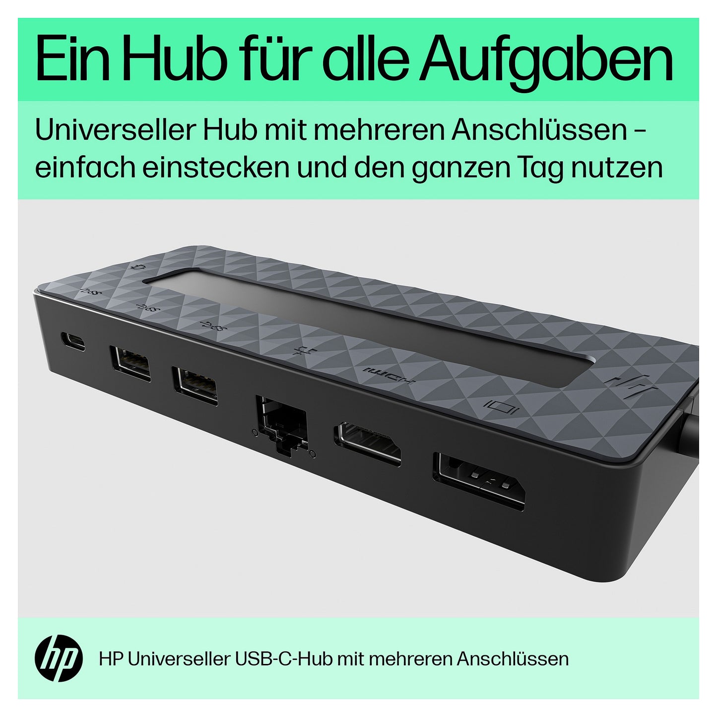 D HP universal USB-C multiport HUB