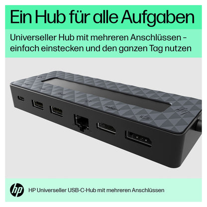 D HP universal USB-C multiport HUB